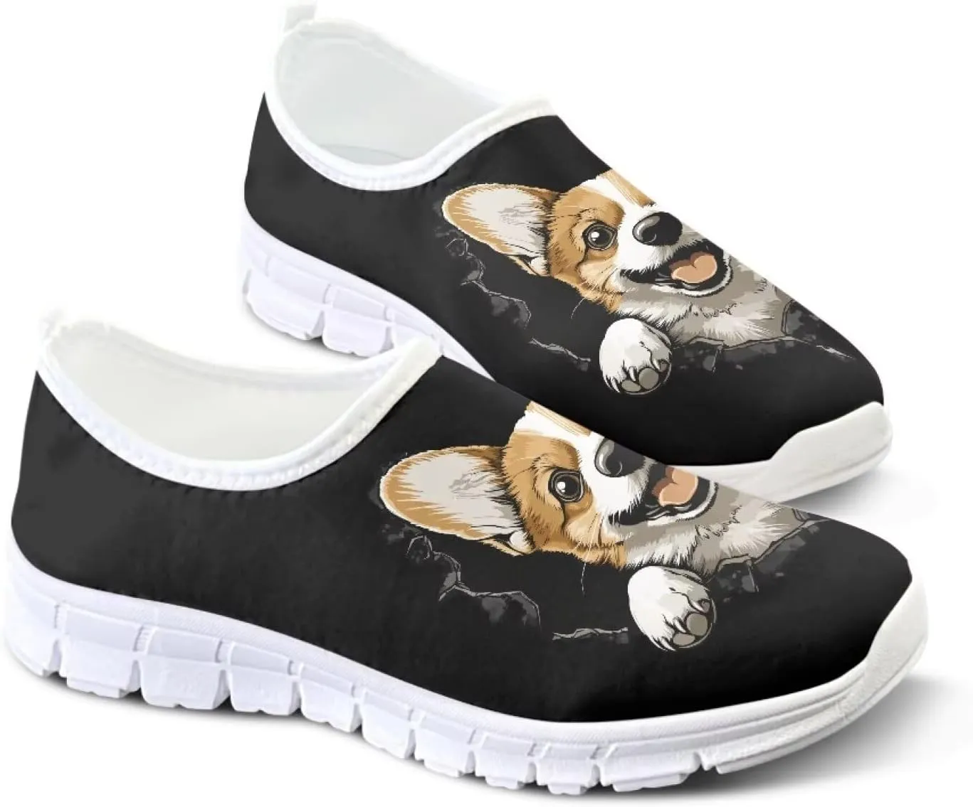 Walking Shoes for Womens Slip on Loafers Tennis Shoes Casual Mesh Running Sneakers