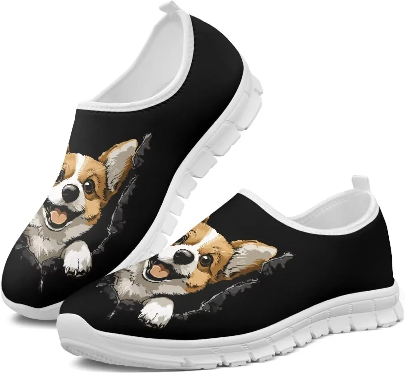 Walking Shoes for Womens Slip on Loafers Tennis Shoes Casual Mesh Running Sneakers