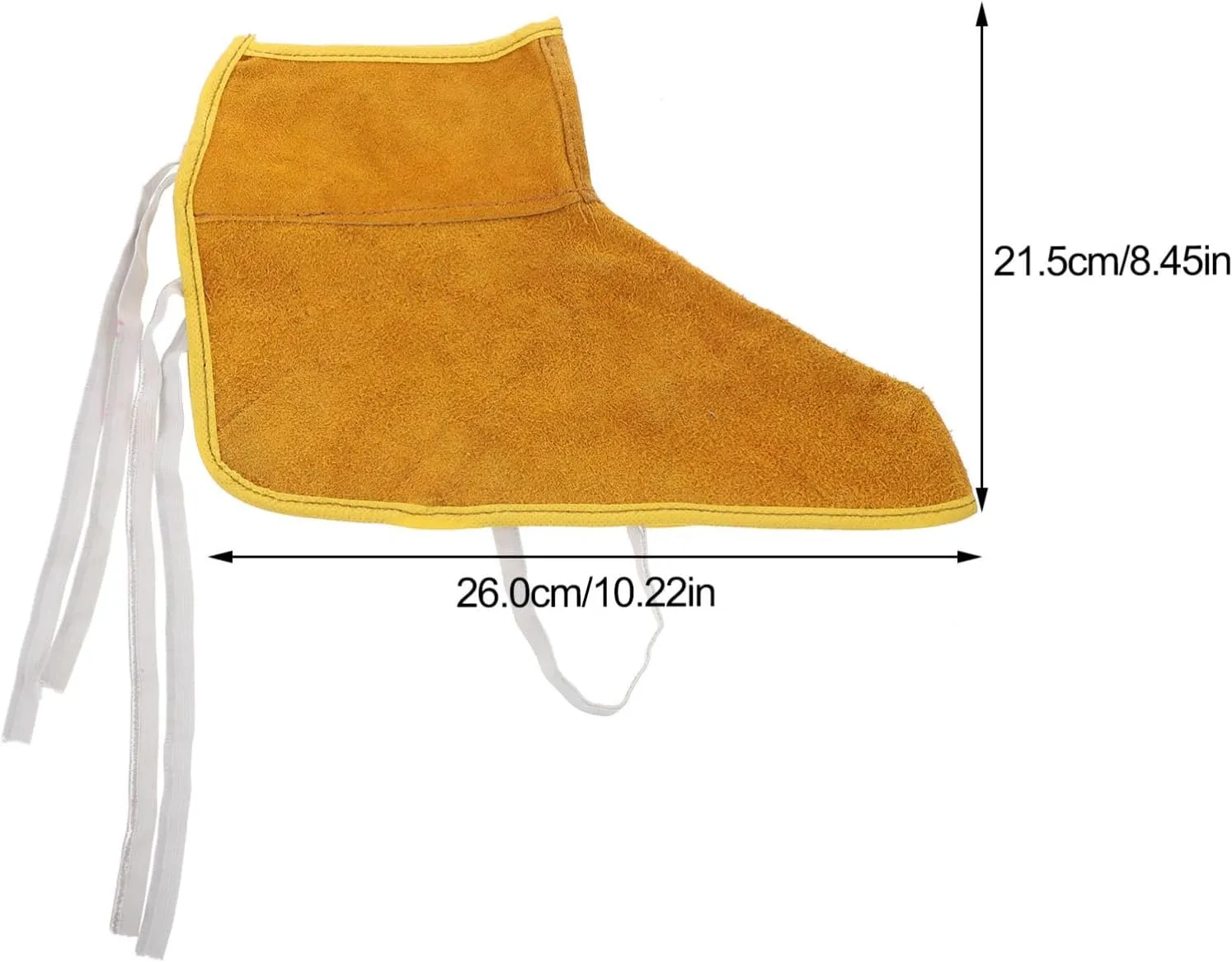Welding Foot Protection Tool Foot Protective Cover Suede Shoe Covers Easy to Wear Random