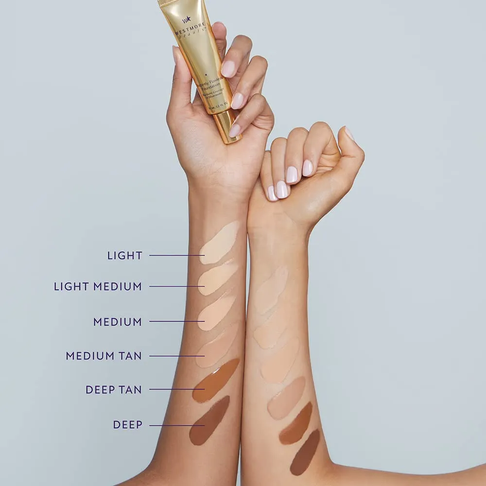 Westmore Beauty Instantly Flawless Foundation - Light Medium 1.2 oz - Full Coverage Liquid Foundation
