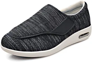 Women's Adjustable Diabetic Shoes Pain Relief Easy to Slip On Wide Widths Slippers Orthopedic with Removable Memory Foam Insoles Lightweight for Seniors Swollen Feet