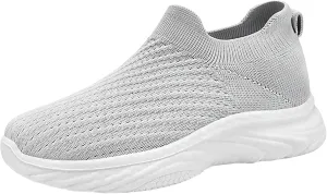 Women's Lace Up Walking Shoes Breathable Lightweight Sport Casual Ladies Girls Fashion Platform Sneakers