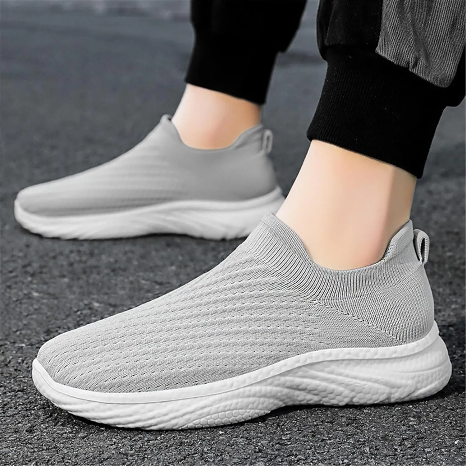 Women's Lace Up Walking Shoes Breathable Lightweight Sport Casual Ladies Girls Fashion Platform Sneakers