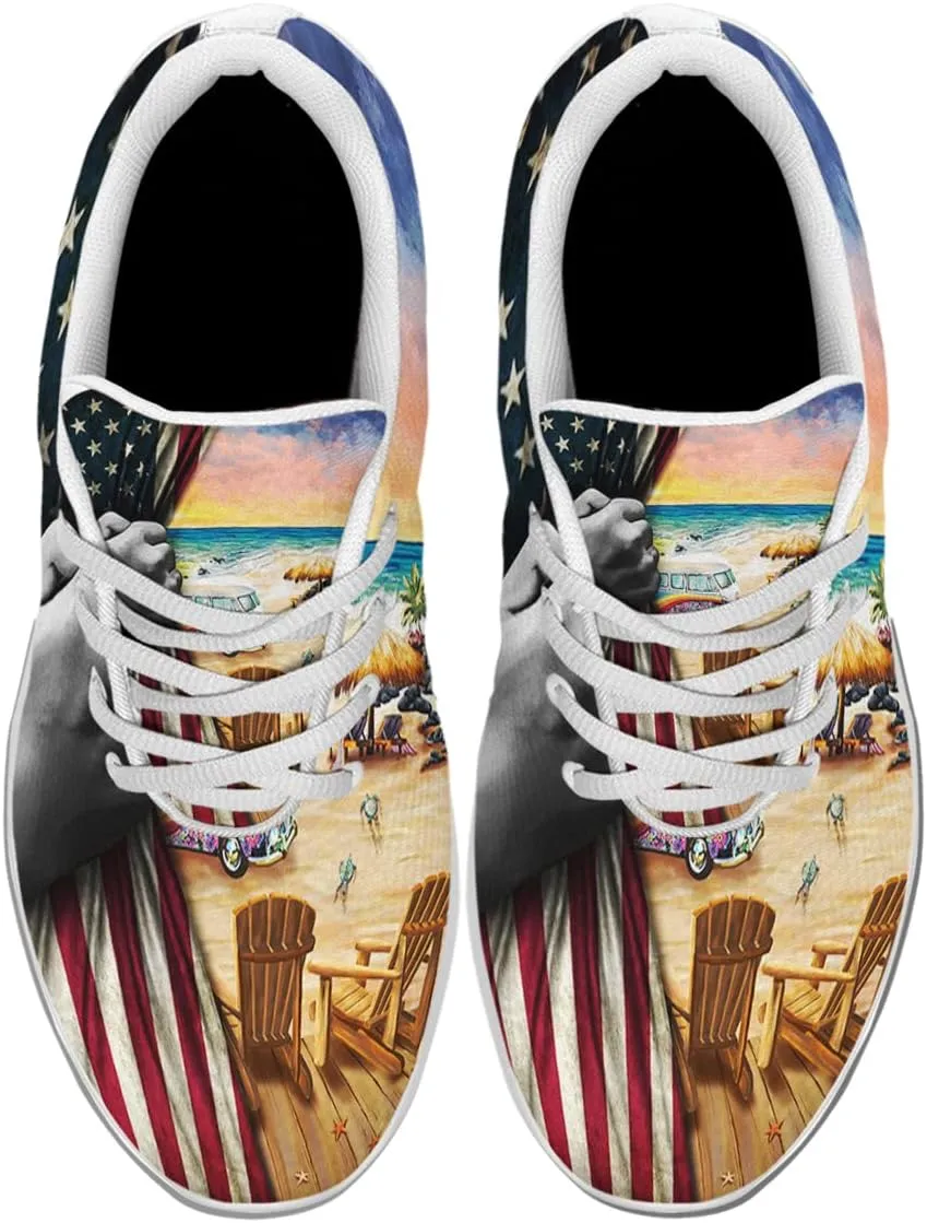 Women's Men's Walking Tennis Shoes Lightweight Running Shoes Outdoor Fashion Sneaker