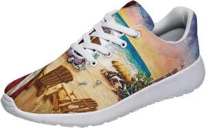 Women's Men's Walking Tennis Shoes Lightweight Running Shoes Outdoor Fashion Sneaker