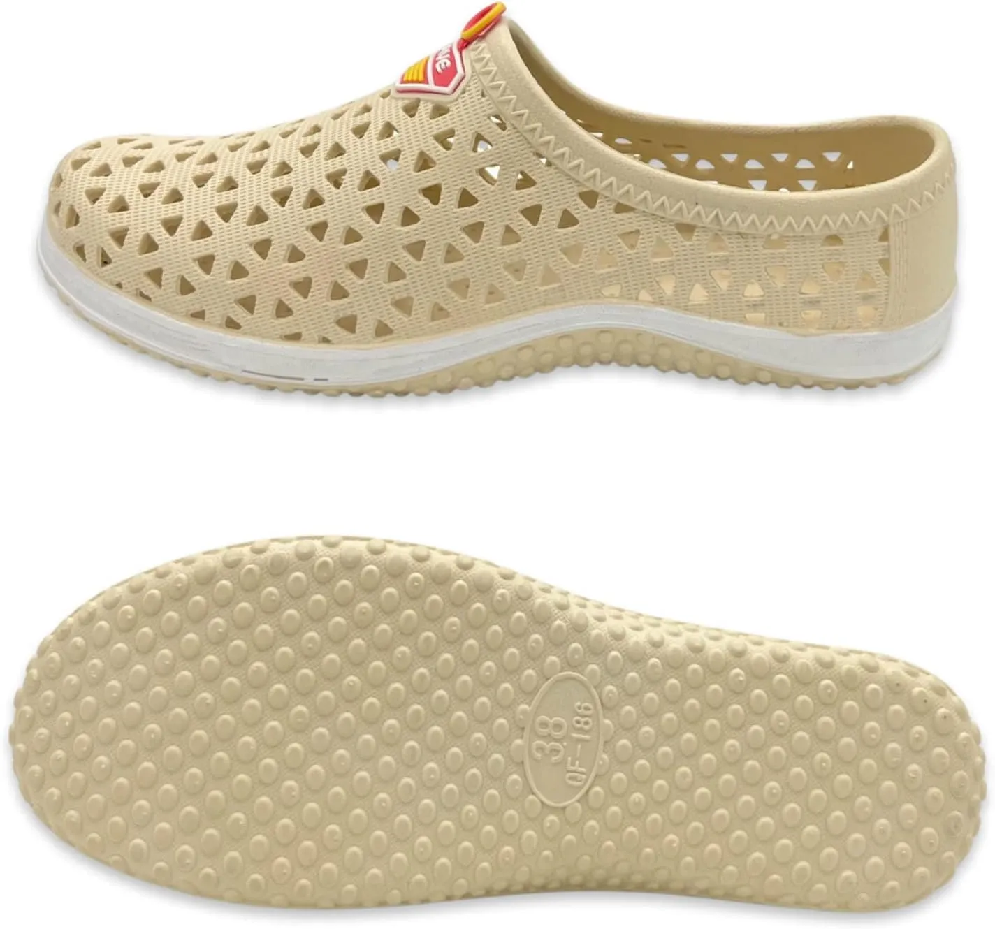 Women's Water Shoes Easy Care Non-Slip Vented Shoes for Beach and Pool by Shore Point